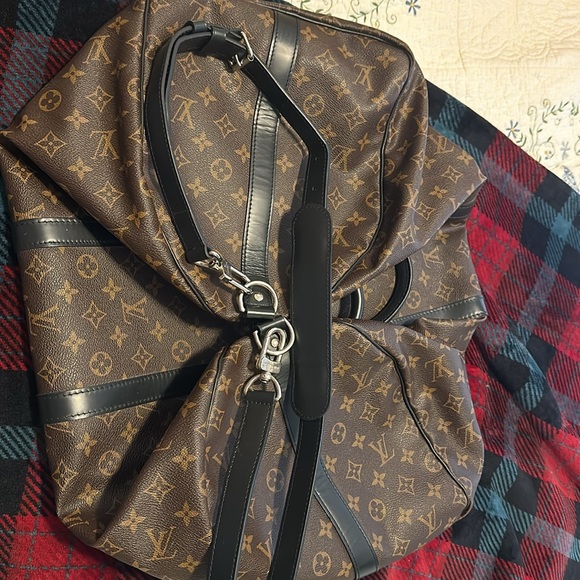 Louis Vuitton Bandouliere 55 Duffel Bag 💼 - Picture 4 of 11